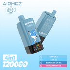 EU Warehouse Airmez FOX 4 IN 1 120k Puffs Disposable Vape Wholesale - [Esmo]