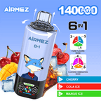 EU Warehouse Airmez FOX 6 IN 1 140k Puffs Disposable Vape Wholesale - [Esmo]