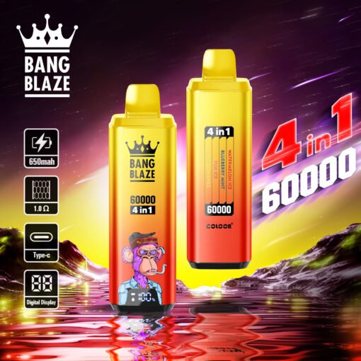EU Warehouse BANG BLAZE 4IN1 60000 Puffs Disposable Vape Wholesale - EsmoVape