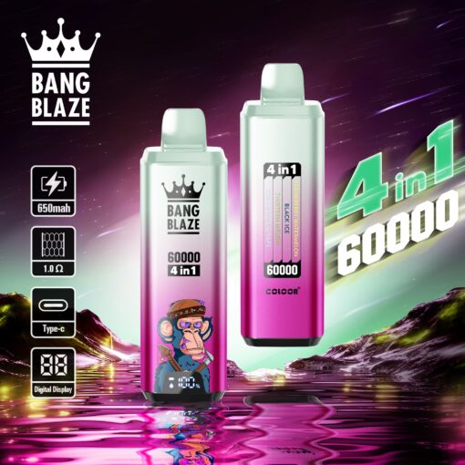 EU Warehouse BANG BLAZE 4IN1 60000 Puffs Disposable Vape Wholesale - EsmoVape