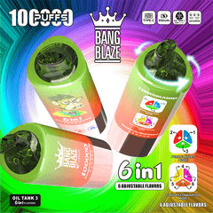 EU Warehouse BANG BLAZE 6 IN 1 100k Puffs Disposable Vape Wholesale - EsmoVape