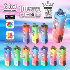 EU Warehouse BANG BLAZE 6 IN 1 100k Puffs Disposable Vape Wholesale - EsmoVape