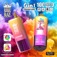 EU Warehouse BANG BLAZE 6 IN 1 100k Puffs Disposable Vape Wholesale - EsmoVape