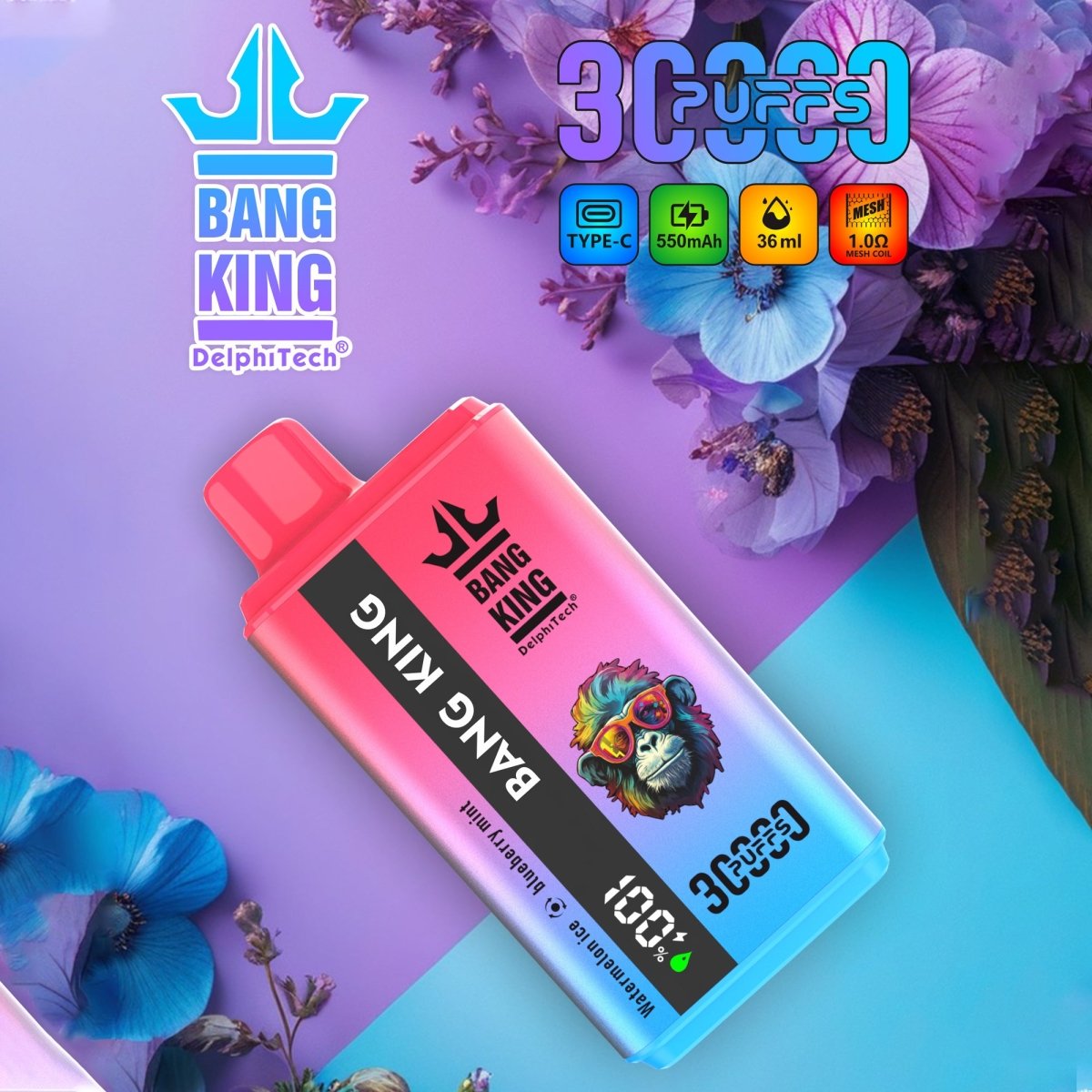 EU Warehouse BANG KING 30000Puffs DisposableVape Wholesale - [Esmo]