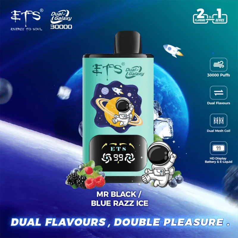 EU Warehouse ETS Dual Galaxy 30000 Puffs Disposable Vape Wholesale - EsmoVape