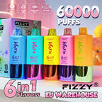 EU Warehouse FIZZY 6IN1 60000 Puffs Disposable Vape Wholesale - [Esmo]