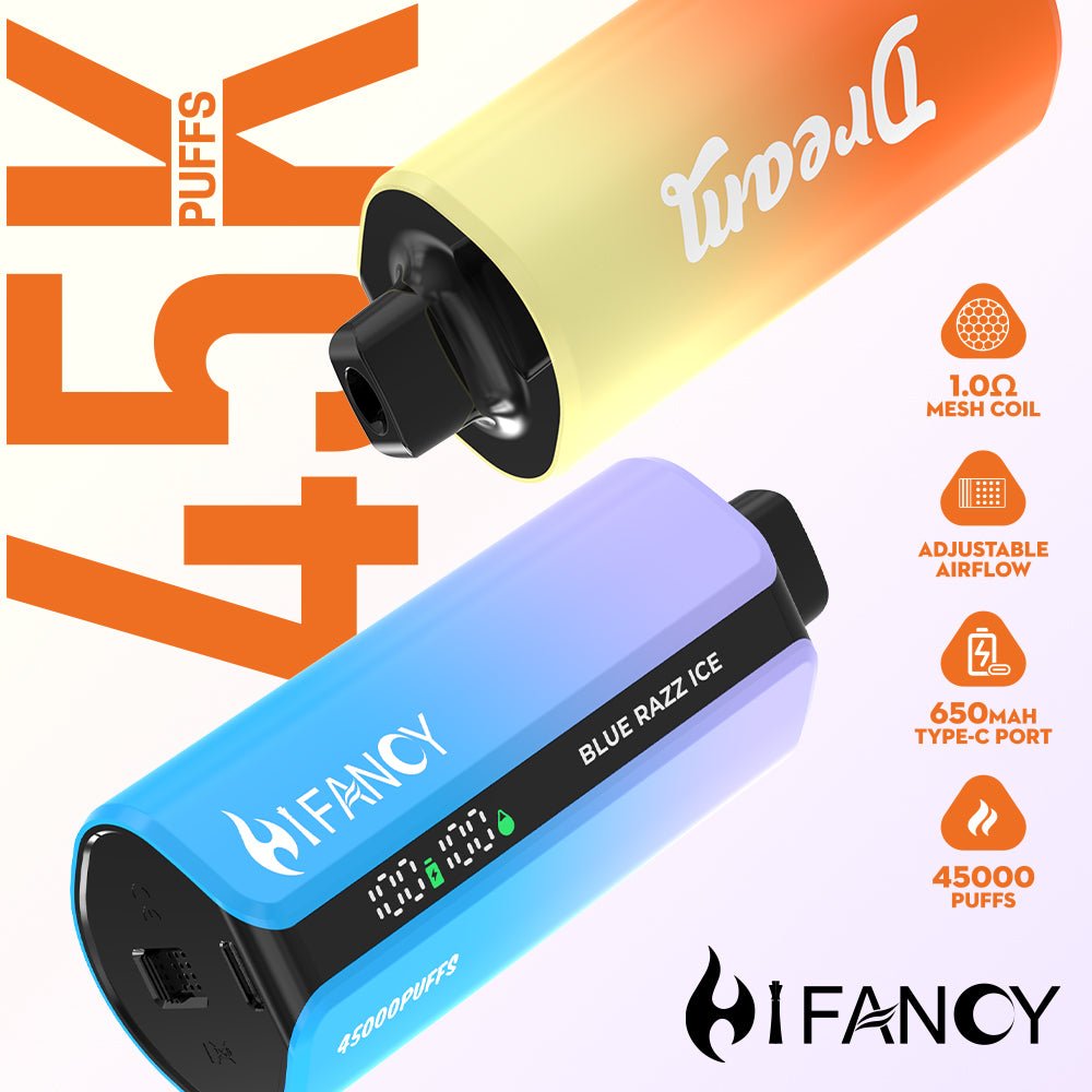 EU Warehouse HIFANCY DREAM 45000 Puffs Disposable Vape Wholesale - EsmoVape