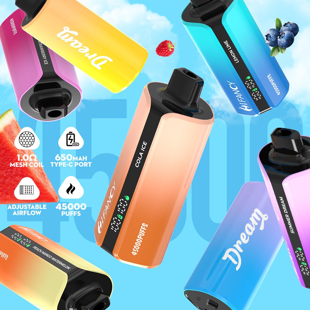 EU Warehouse HIFANCY DREAM 45000 Puffs Disposable Vape Wholesale - EsmoVape
