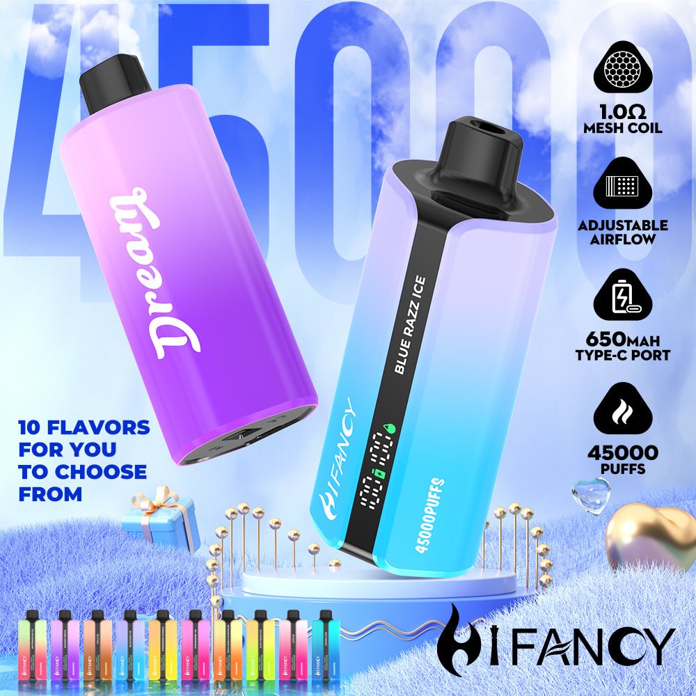EU Warehouse HIFANCY DREAM 45000 Puffs Disposable Vape Wholesale - EsmoVape