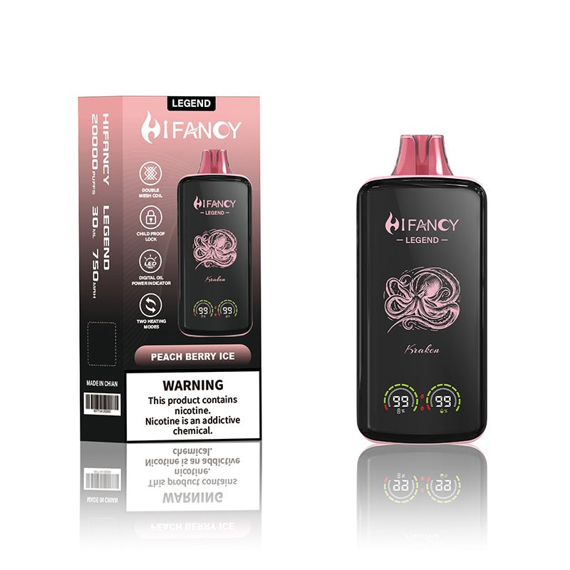 EU Warehouse HIFANCY LEGEND 20000 Puffs Disposable Vape Wholesale - EsmoVape