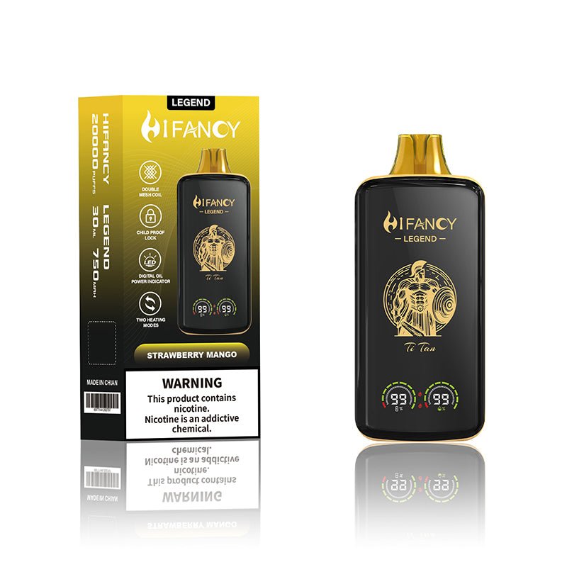 EU Warehouse HIFANCY LEGEND 20000 Puffs Disposable Vape Wholesale Secondary image