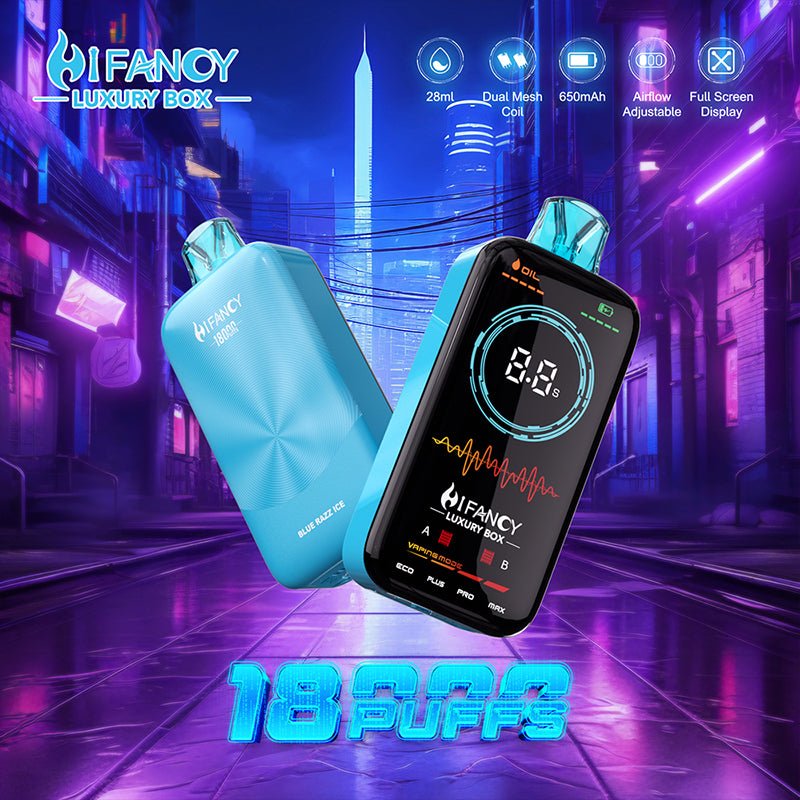 EU Warehouse HIFANCY LUXURY BOX 18000 Puffs Disposable Vape Wholesale - EsmoVape