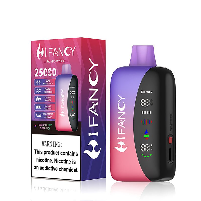 EU Warehouse HIFANCY RAINBOW 25000 Puffs Disposable Vape Wholesale - [Esmo]