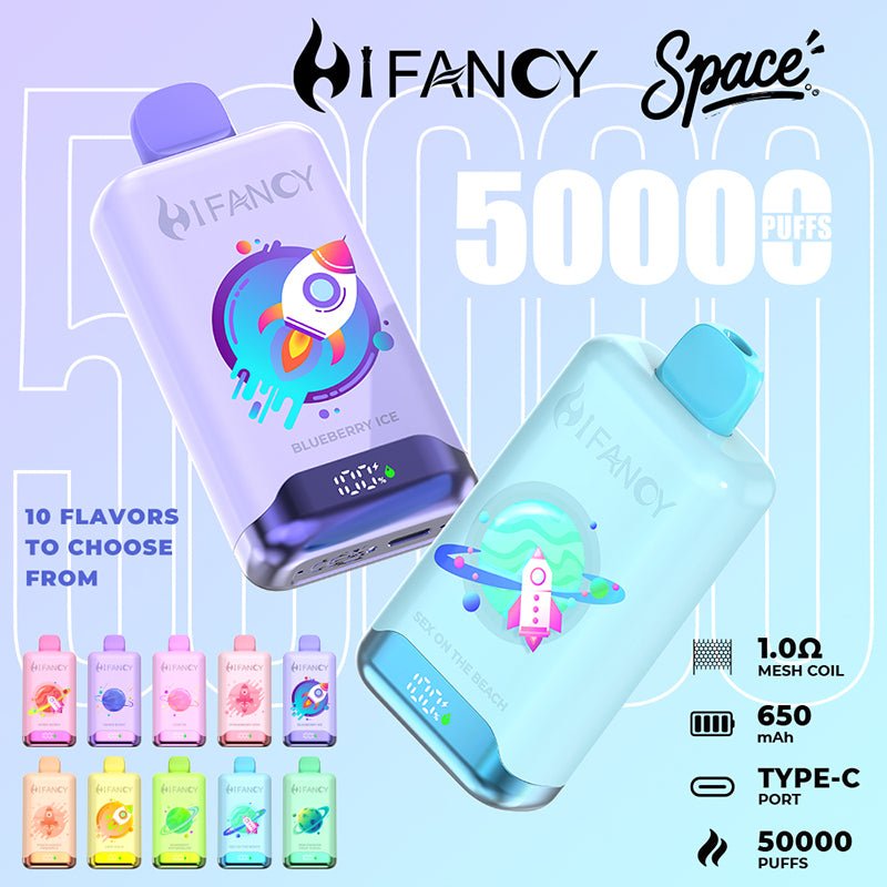 EU Warehouse HIFANCY SPACE 50000 Puffs Disposable Vape Wholesale - [Esmo]