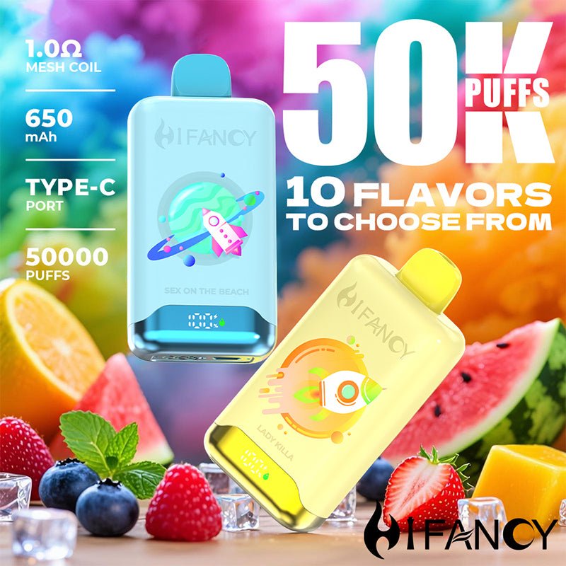 EU Warehouse HIFANCY SPACE 50000 Puffs Disposable Vape Wholesale - EsmoVape