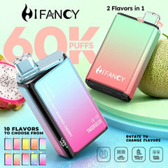 EU Warehouse HIFANCY TWIN MAX 60000 Puffs Disposable Vape Wholesale - EsmoVape