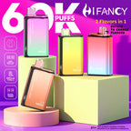 EU Warehouse HIFANCY TWIN MAX 60000 Puffs Disposable Vape Wholesale - [Esmo]