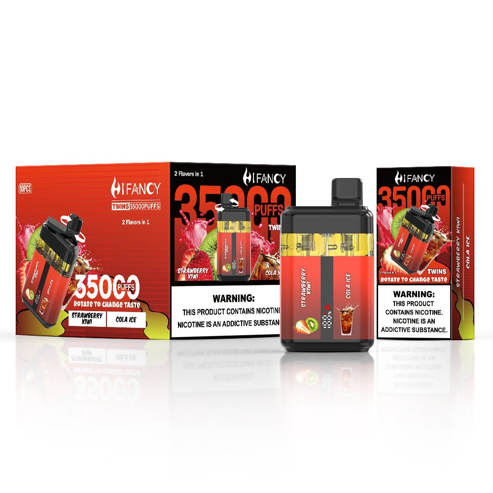 EU Warehouse HIFANCY TWINS 35000 Puffs Disposable Vape Wholesale - [Esmo]
