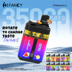 EU Warehouse HIFANCY TWINS 35000 Puffs Disposable Vape Wholesale - [Esmo]