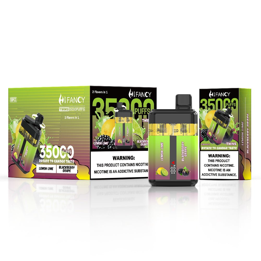 EU Warehouse HIFANCY TWINS 35000 Puffs Disposable Vape Wholesale - [Esmo]