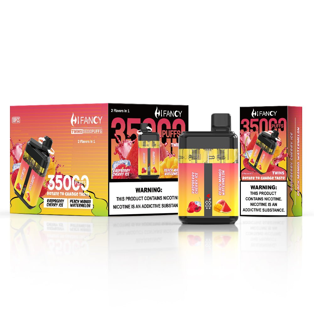 EU Warehouse HIFANCY TWINS 35000 Puffs Disposable Vape Wholesale - EsmoVape