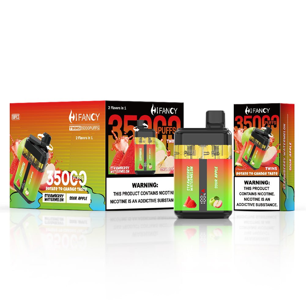 EU Warehouse HIFANCY TWINS 35000 Puffs Disposable Vape Wholesale - EsmoVape