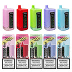 EU Warehouse POCO FR 4 in 1 80000 Puffs Disposable Vape Wholesale - [Esmo]