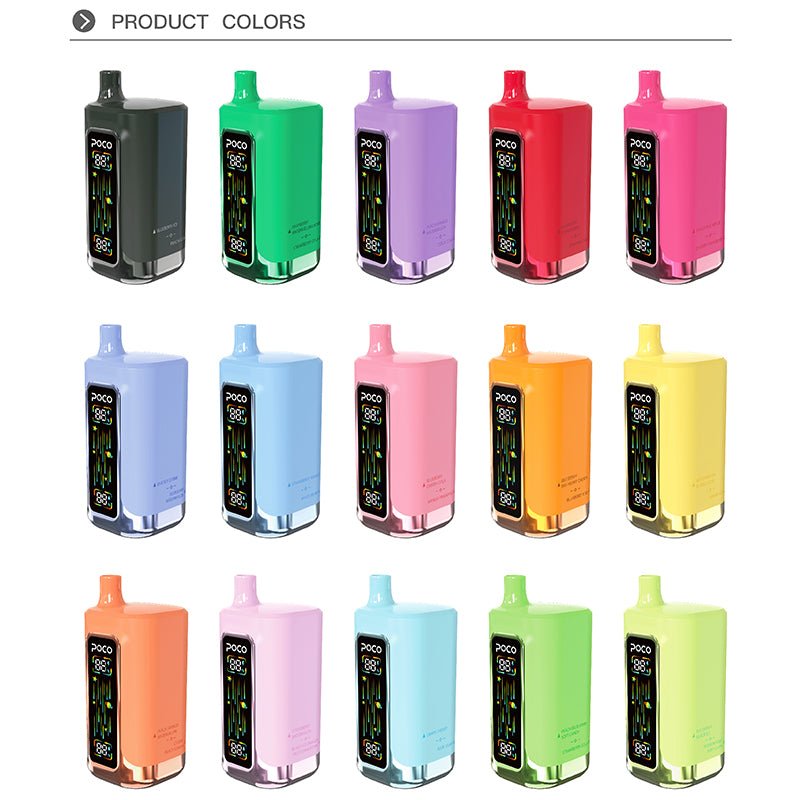 EU Warehouse POCO FR 4 in 1 80000 Puffs Disposable Vape Wholesale - EsmoVape