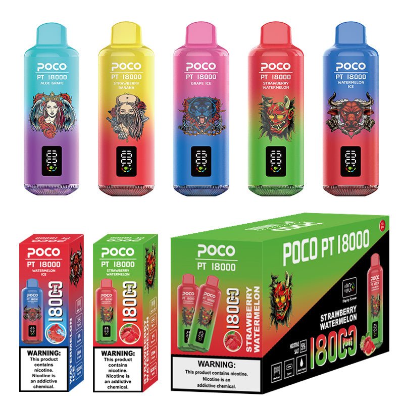 EU Warehouse POCO PT 18000 Puffs Disposable Vape Wholesale - [Esmo]