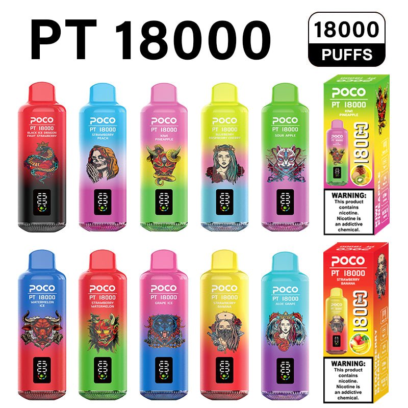 EU Warehouse POCO PT 18000 Puffs Disposable Vape Wholesale - [Esmo]