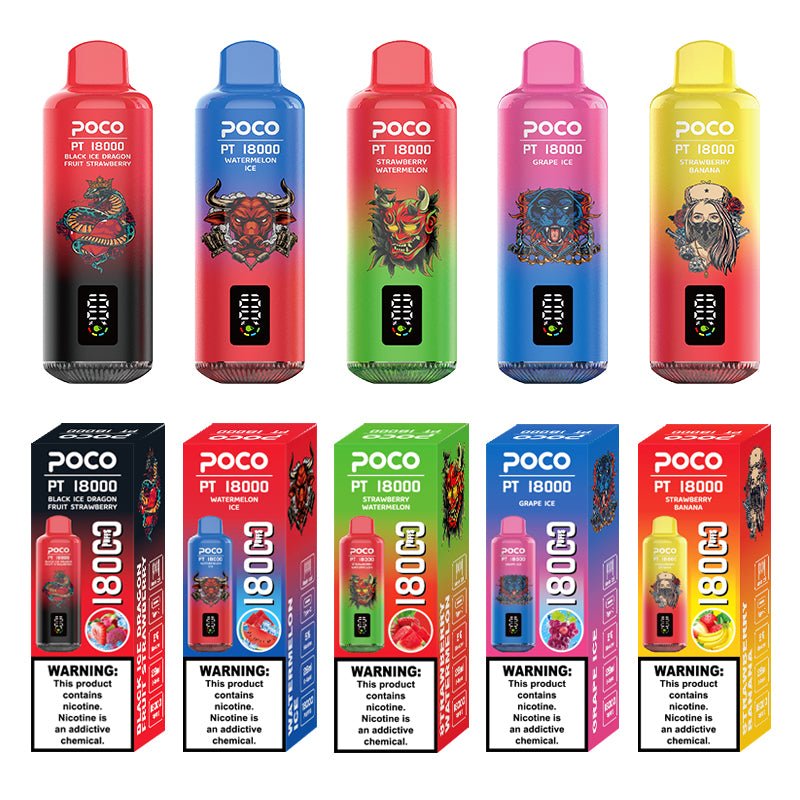 EU Warehouse POCO PT 18000 Puffs Disposable Vape Wholesale - [Esmo]
