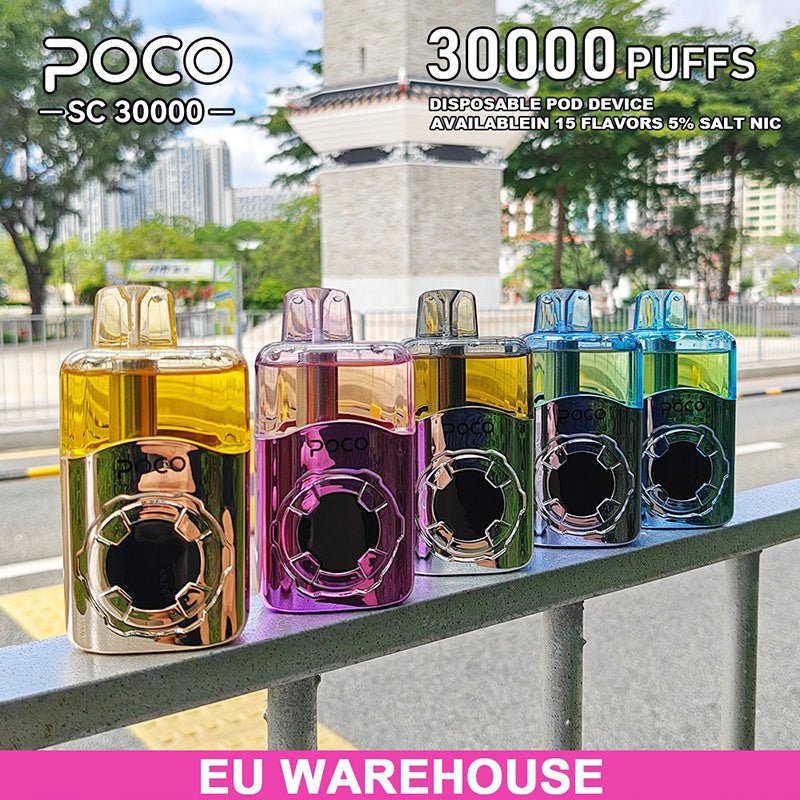 EU Warehouse POCO SC 30000 Puffs Disposable Vape Wholesale - [Esmo]