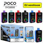 EU Warehouse POCO SV25000 Puffs Disposable Vape Wholesale - [Esmo]