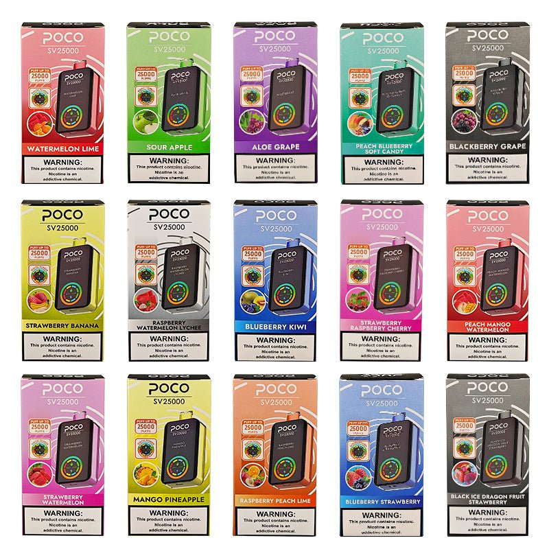 EU Warehouse POCO SV25000 Puffs Disposable Vape Wholesale - EsmoVape
