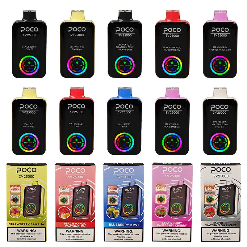 EU Warehouse POCO SV25000 Puffs Disposable Vape Wholesale - EsmoVape