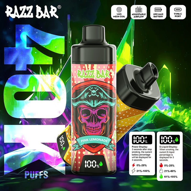 EU Warehouse Razz Bar 40000 Puffs Disposable Vape Wholesale - EsmoVape