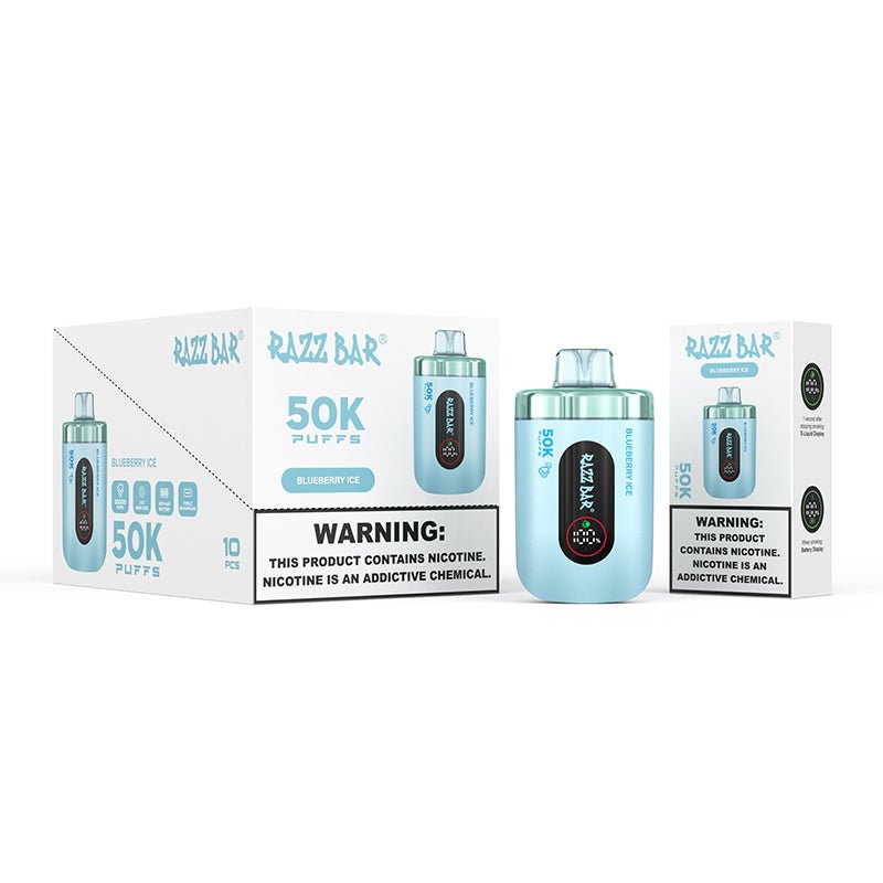 EU Warehouse Razz Bar 50000 puffs Disposable Vape Wholesale - EsmoVape