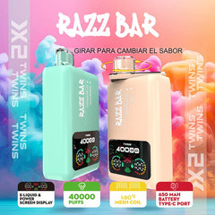 EU Warehouse Razz Bar Twis 40000 Puffs Disposable Vape Wholesale - EsmoVape