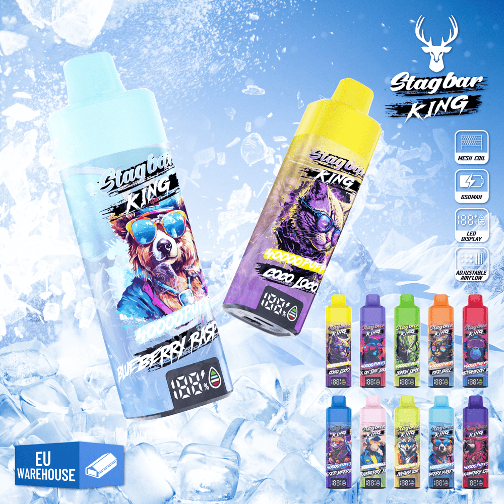 EU Warehouse Stagbar King 40000 Puffs Disposable Vape Wholesale - EsmoVape