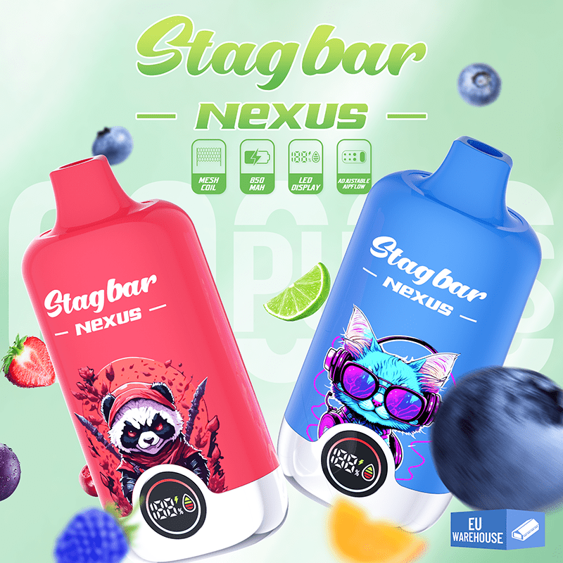 EU Warehouse Stagbar NEXUS 60000 Puffs Disposable Vape Wholesale - EsmoVape