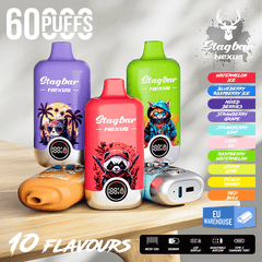 EU Warehouse Stagbar NEXUS 60000 Puffs Disposable Vape Wholesale - EsmoVape
