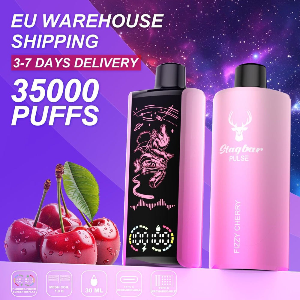 EU Warehouse Stagbar Pulse 35000 Puffs Disposable Vape Wholesale - EsmoVape