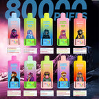 EU Warehouse VOPK FOUR FLAVORS 80000 Puffs Disposable Vape Wholesale - [Esmo]