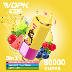 EU Warehouse VOPK Triple 3in1 60000 Puffs Disposable Vape Wholesale - EsmoVape