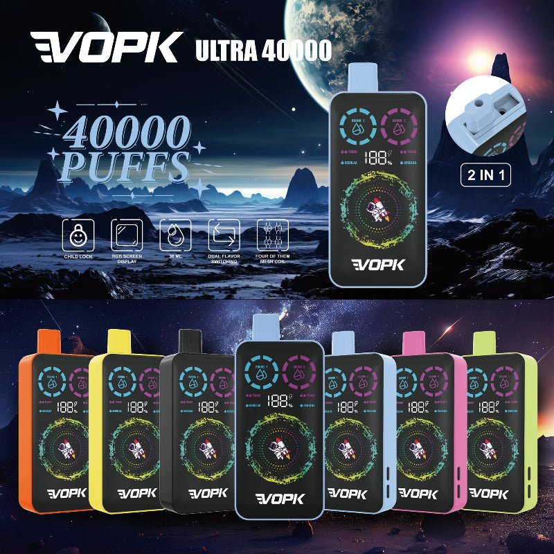 EU Warehouse VOPK ULTRA 40000 Puffs Disposable Vape Wholesale - [Esmo] Main image