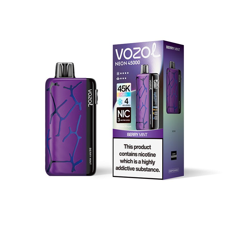 EU Warehouse VOZOL NEON  45000 Puffs 50mg  Disposable Vape Wholesale - [Esmo]