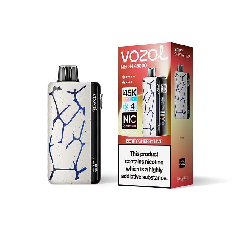 EU Warehouse VOZOL NEON  45000 Puffs 50mg  Disposable Vape Wholesale - EsmoVape