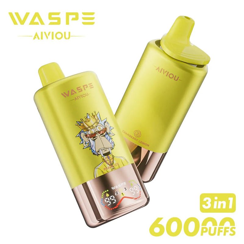 EU Warehouse WASPE 3IN1 60000 Puffs Disposable Vape Wholesale - EsmoVape