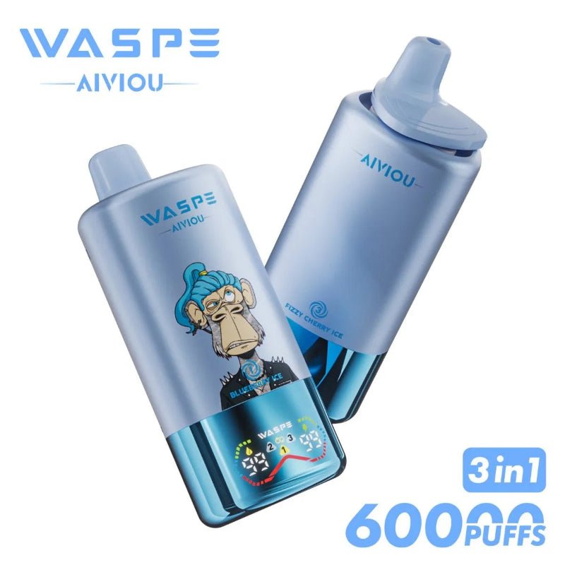 EU Warehouse WASPE 3IN1 60000 Puffs Disposable Vape Wholesale - [Esmo]