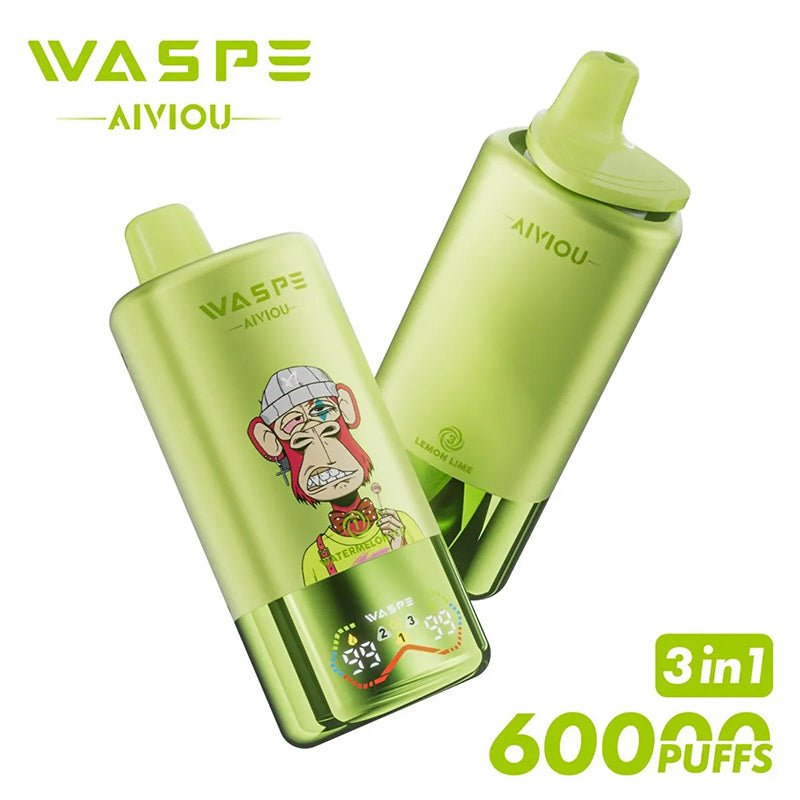 EU Warehouse WASPE 3IN1 60000 Puffs Disposable Vape Wholesale - [Esmo]